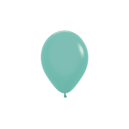 Ballonnen Aquamarina 12cm 50st