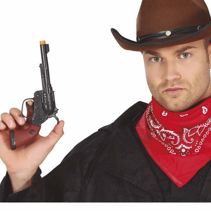 Zwarte Nep Geweer 20cm