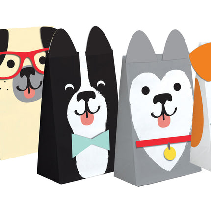 Uitdeelzakjes Honden 20cm 8st