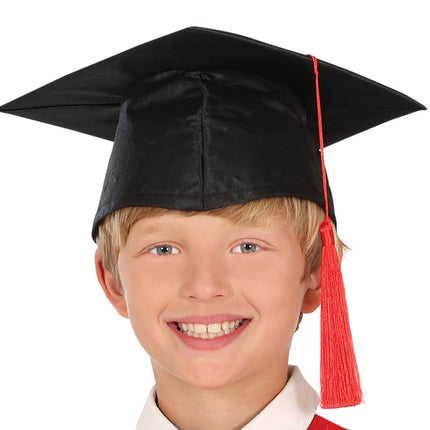 Afstudeer Toga Zwart Blauw Kind