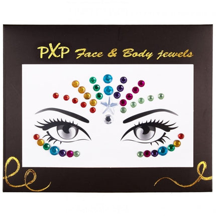 PXP Gezicht Sticker Face Jewels Rainbow Dream