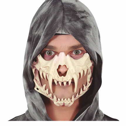 Halloween Masker Schedel Tanden