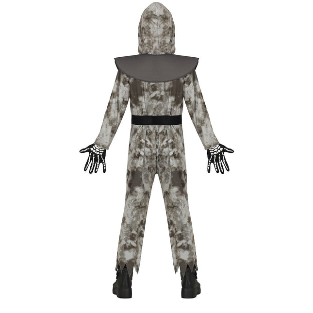 Ninja Kostuum Kind Grijs