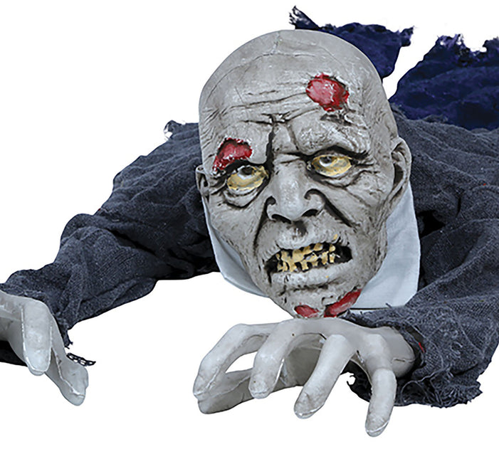 Halloween Tafeldecoratie Zombie Met Licht En Geluid 1,4m