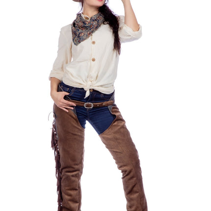 Cowboy Broek Bruin Dames