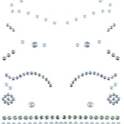 Gezicht Stickers Rond