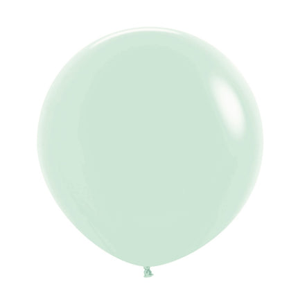 Ballonnen Pastel Matte Green 61cm 10st