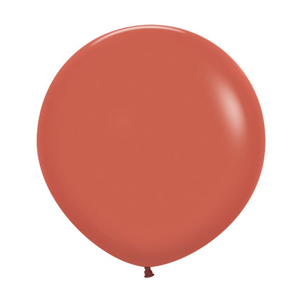 Ballonnen Terracotta 61cm 10st