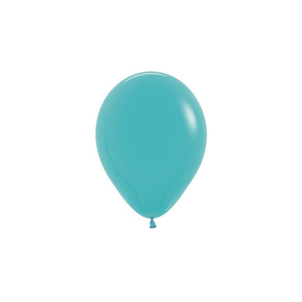 Ballonnen Caribbean Blue 12cm 50st