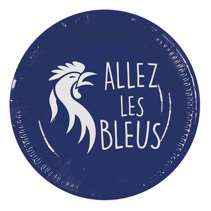 Borden Allez Les Bleus 23cm 8st