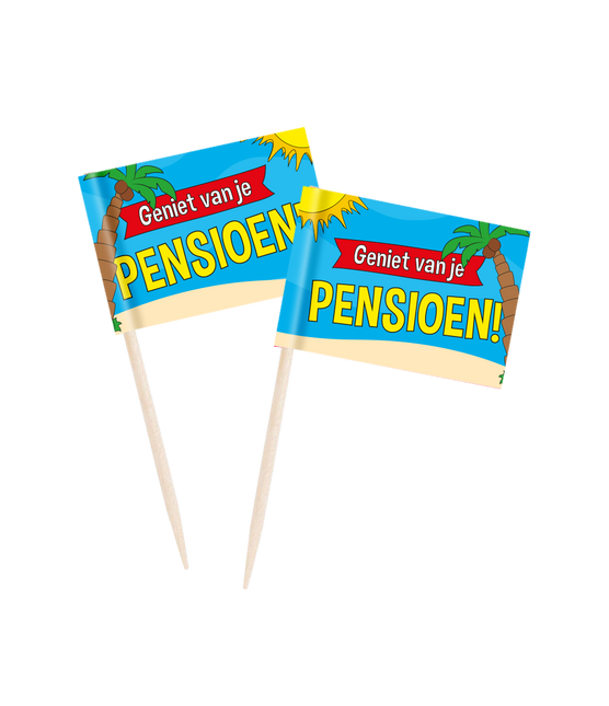 Pensioen Cocktailprikkers 50st
