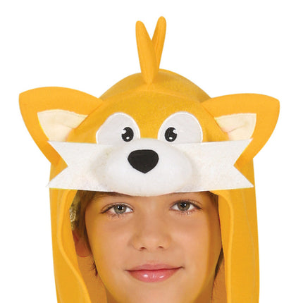 Vos Kostuum Geel Jongen