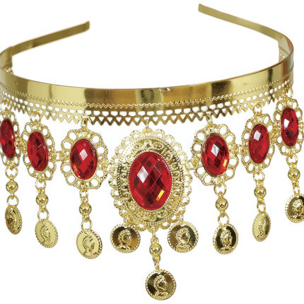 Hoofdband Goud Diamanten