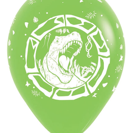 Ballonnen Dinosaur T Rex Mix 30cm 25st