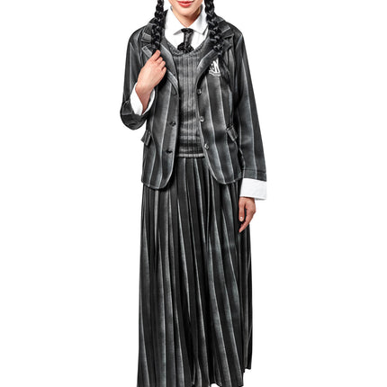 Halloween Kostuum Wednesday Addams Uniform