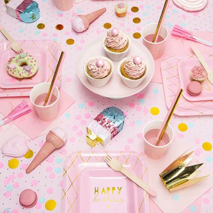 Confetti Rondjes Lichtblauw