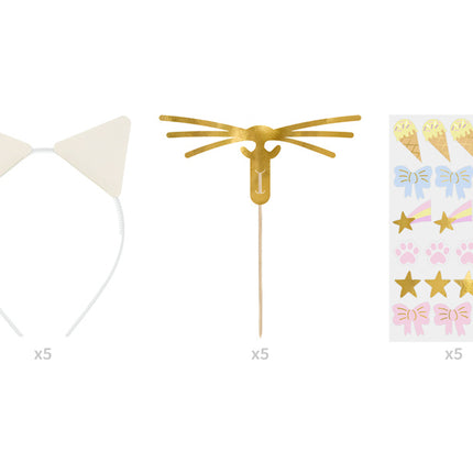 Kat Accessoireset 5 delig