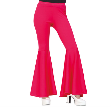 Disco 70S Broek Roze Dames
