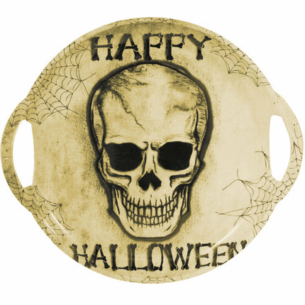 Halloween Dienblad Skelet 30cm