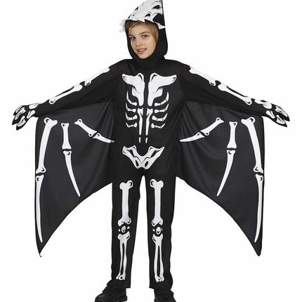 Vleermuis Halloween Kostuum Kind Skelet