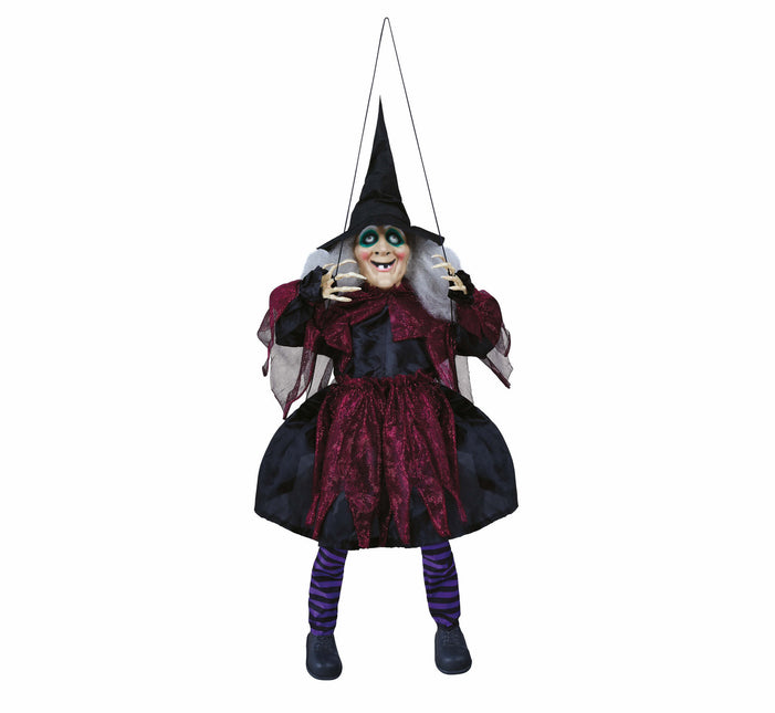 Halloween Pop Heks Op Schommel 1m
