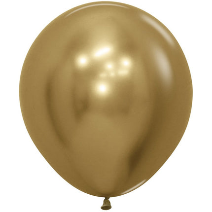 Ballonnen Reflex Gold 45cm 6st