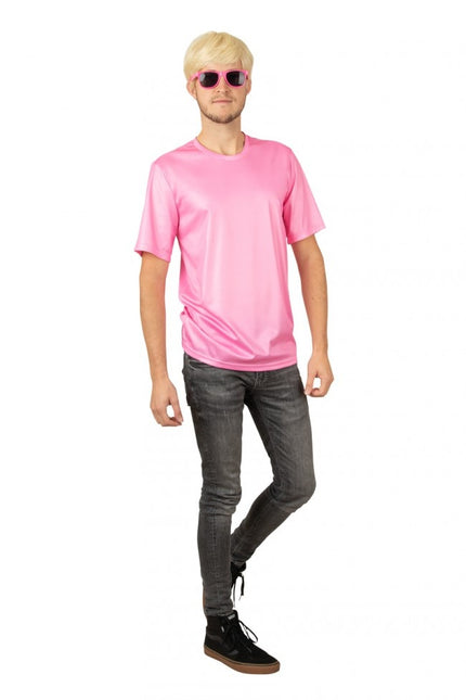 T-Shirt Roze Ken Barbie – Partywinkel - Main Image