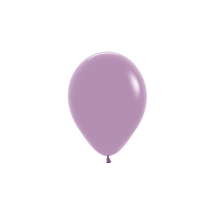 Ballonnen Pastel Dusk Lavender 12cm 50st