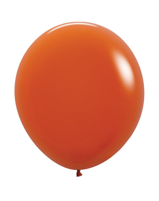 Ballonnen Sunset Orange 45cm 25st