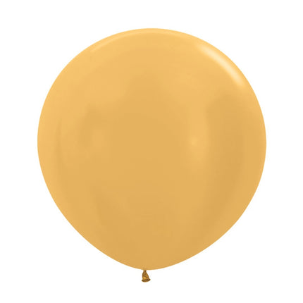 Ballonnen Metallic Gold 61cm 10st