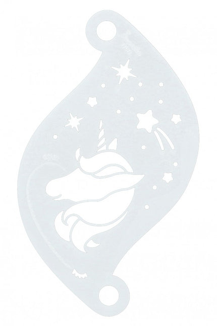 Unicorn Make Up Sjabloon Sterren