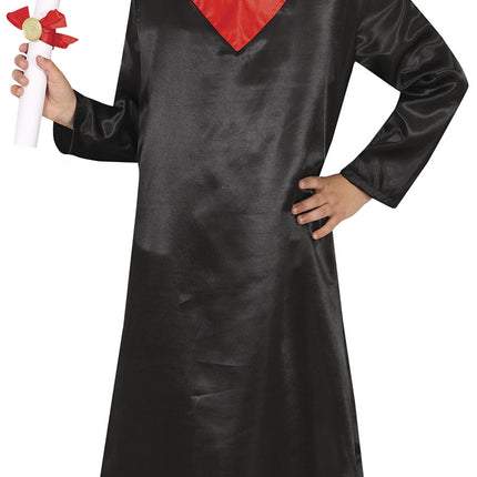 Afstudeer Toga Zwart Blauw Kind