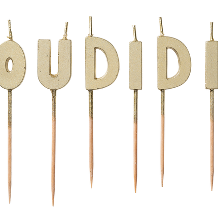 Geslaagd Kaarsen You Did It 14cm