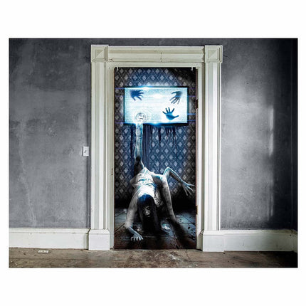 Halloween Deurposter Geest 120cm x 47cm