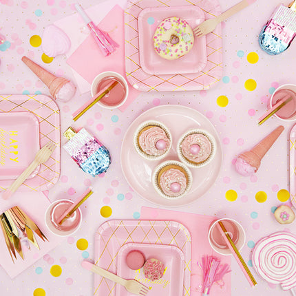 Gouden Kroon 5,5cm 3st