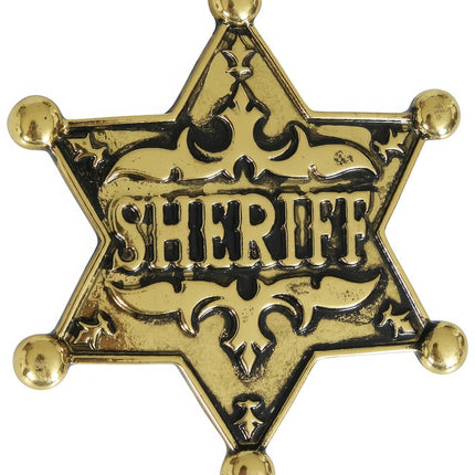 Badge Goud Sheriff