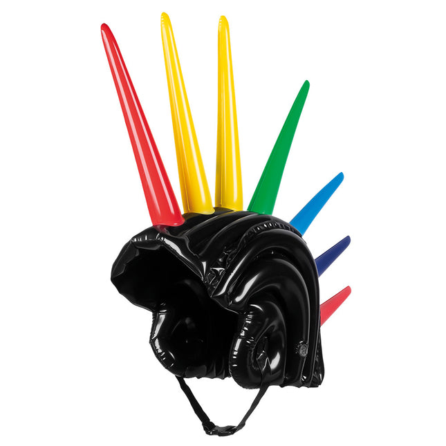 Opblaasbaar Spikes Helm 52cm