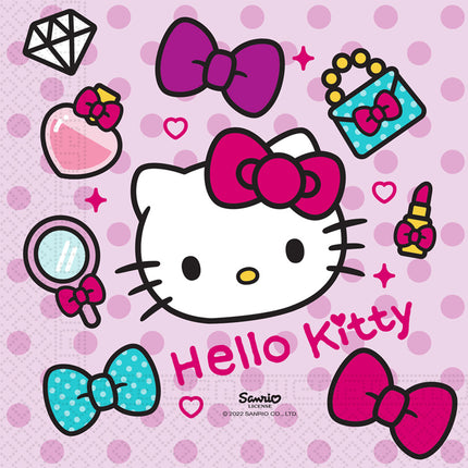 Hello Kitty Servetten 33cm 20st