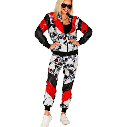 Halloween Trainingspak Fout Doodshoofden