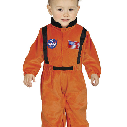 Astronauten Pak Oranje Baby