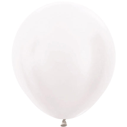 Parelmoeren Ballonnen Latex 45cm 25st