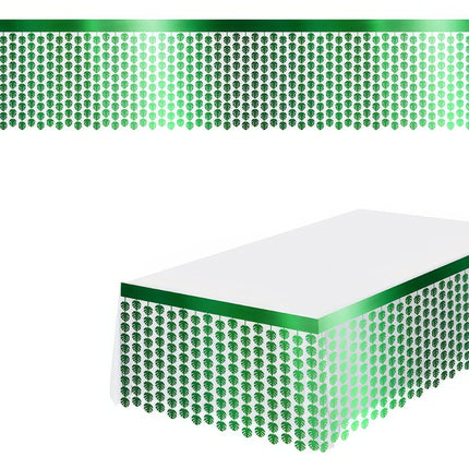 Hawaii Tafelkleed Groen Palmbladeren 4m