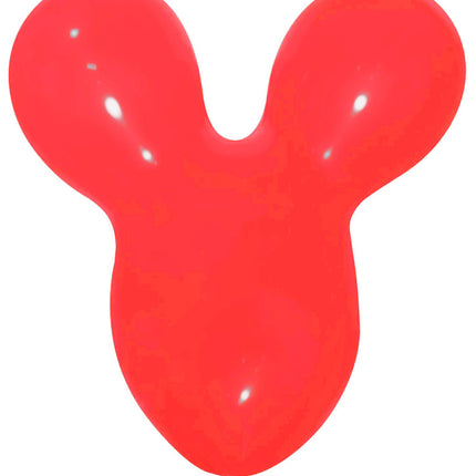 Ballonnen Mouse Head Red 25st