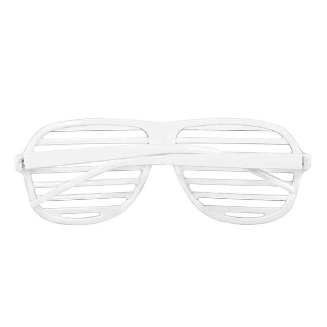 Witte Bril Gestreept