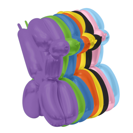 Gekleurde Modelleerballonnen 100st