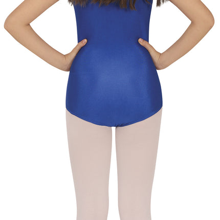 Gympakje Blauw Meisje Mouwloos