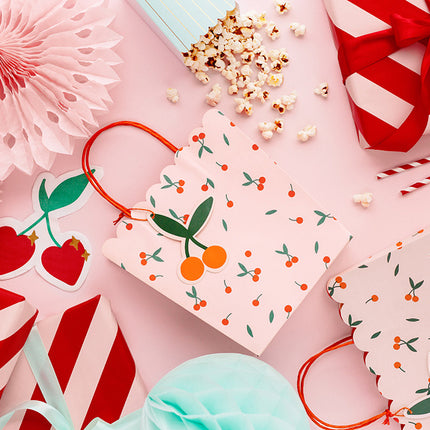 Cadeautasje Kers 32cm