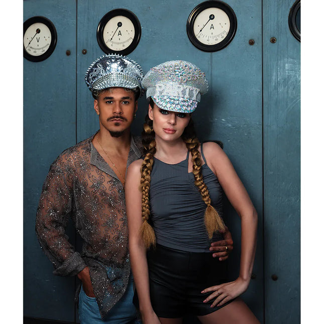 Zilveren Pet Glitters