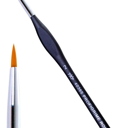 PXP Schmink Penseel Rond Ergonomisch Profigrime Maat 2