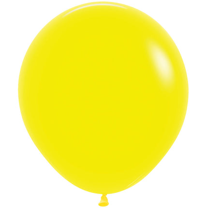 Ballonnen Yellow 45cm 25st